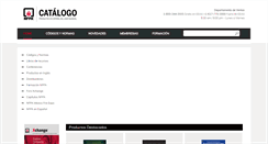 Desktop Screenshot of catalogonfpa.org